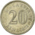 Münze, Malaysia, 20 Sen, 1977, Franklin Mint, S+, Copper-nickel, KM:4