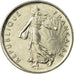 Coin, France, Semeuse, 5 Francs, 1991, Paris, EF(40-45), Nickel Clad