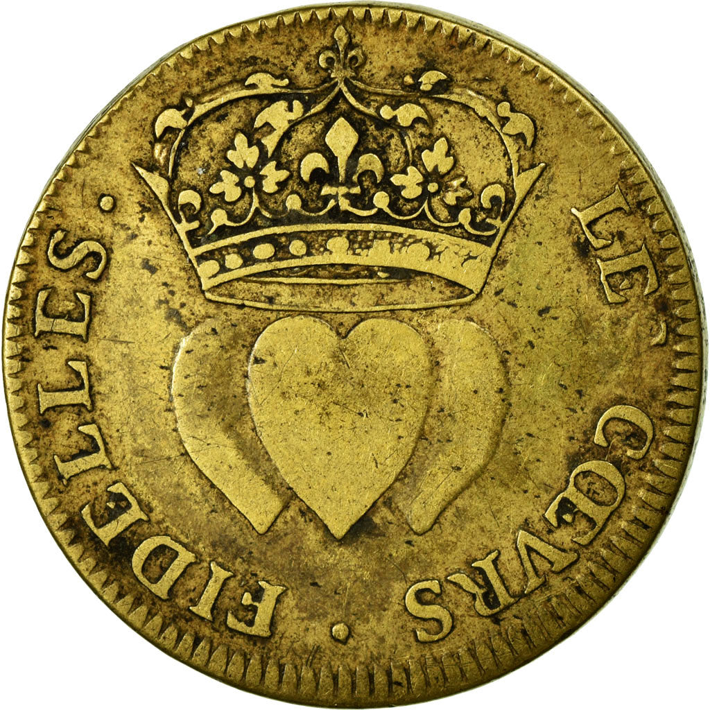 Frankreich, Token, Royal, SS, Kupfer
