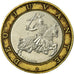 Coin, Monaco, Rainier III, 10 Francs, 1991, VF(30-35), Bi-Metallic, KM:163