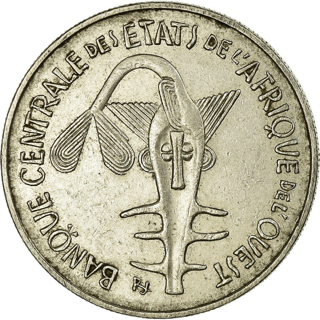 Coin, West African States, 100 Francs, 1970, Paris, VF(30-35), Nickel, KM:4