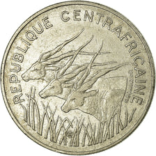 Monnaie, République Centrafricaine, 100 Francs, 1972, Paris, TTB, Nickel, KM:6