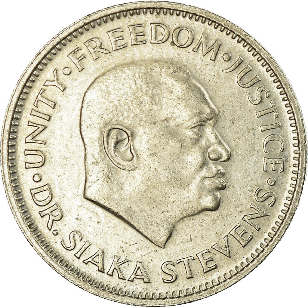 Coin, Sierra Leone, 10 Cents, 1984, EF(40-45), Copper-nickel, KM:34