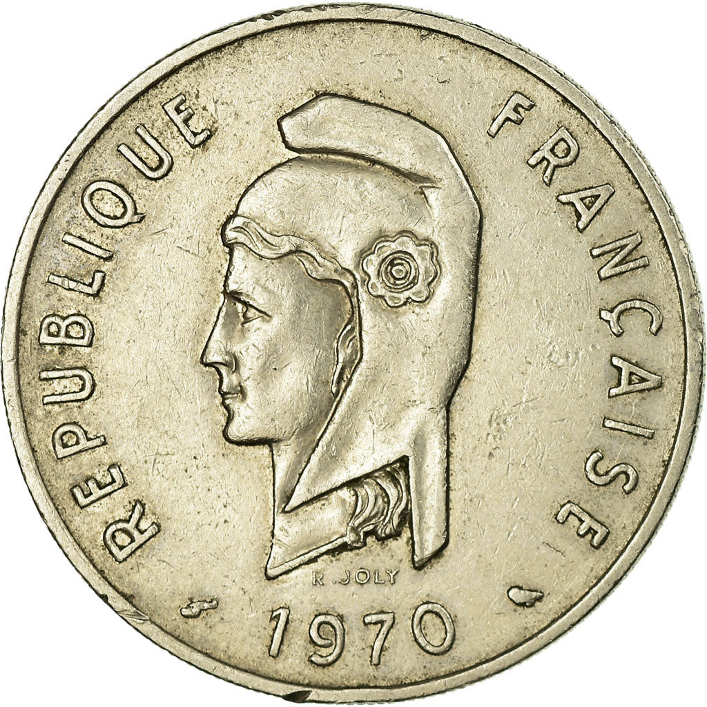 Monnaie, FRENCH AFARS & ISSAS, 100 Francs, 1970, Paris, TTB, Copper-nickel