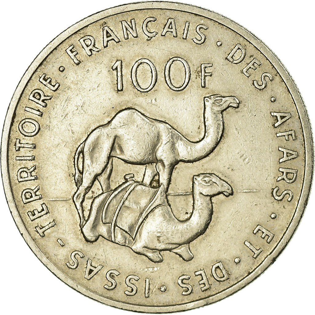 Monnaie, FRENCH AFARS & ISSAS, 100 Francs, 1970, Paris, TTB, Copper-nickel
