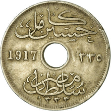 Coin, Egypt, Hussein Kamil, 10 Milliemes, 1917, VF(30-35), Copper-nickel, KM:316