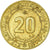 Moneda, Algeria, 20 Centimes, 1975, Paris, BC+, Aluminio - bronce, KM:107.1