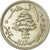 Coin, Lebanon, 10 Piastres, 1961, EF(40-45), Copper-nickel, KM:24