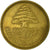 Coin, Lebanon, 25 Piastres, 1952, Utrecht, VF(30-35), Aluminum-Bronze, KM:16.1