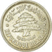 Coin, Lebanon, 50 Piastres, 1952, Utrecht, EF(40-45), Silver, KM:17