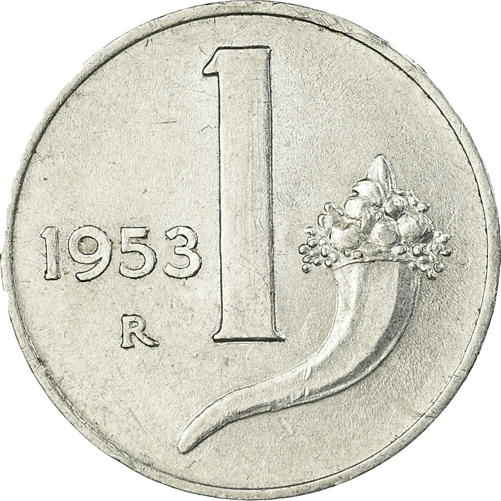 Monnaie, Italie, Lira, 1953, Rome, TTB, Aluminium, KM:91
