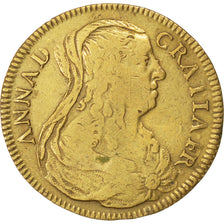 France, Royal, Token, EF(40-45), Copper, 27, 6.00