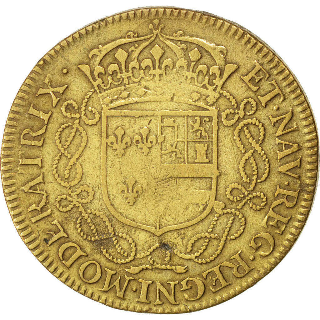 France, Royal, Token, EF(40-45), Copper, 27, 6.00