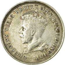 Coin, Australia, George V, Florin, 1927, Melbourne, VF(30-35), Silver, KM:31
