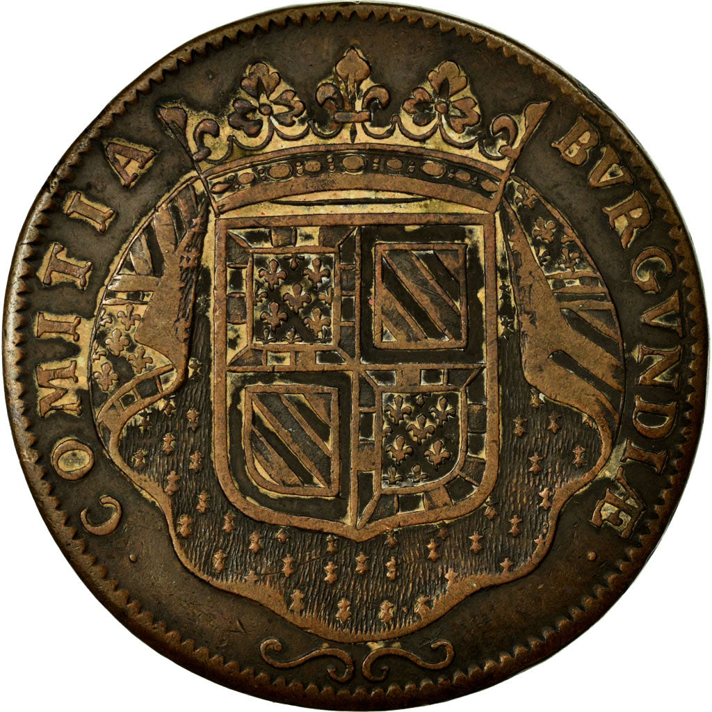 France, Token, Royal, EF(40-45), Copper