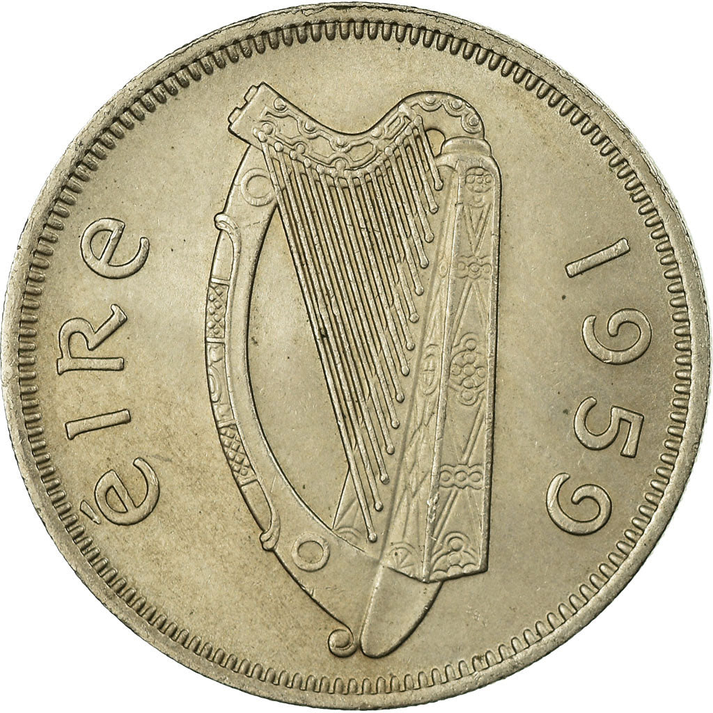 Monnaie, IRELAND REPUBLIC, Florin, 1959, TB+, Copper-nickel, KM:15a