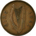 Monnaie, IRELAND REPUBLIC, 1/2 Penny, 1942, TB+, Bronze, KM:10