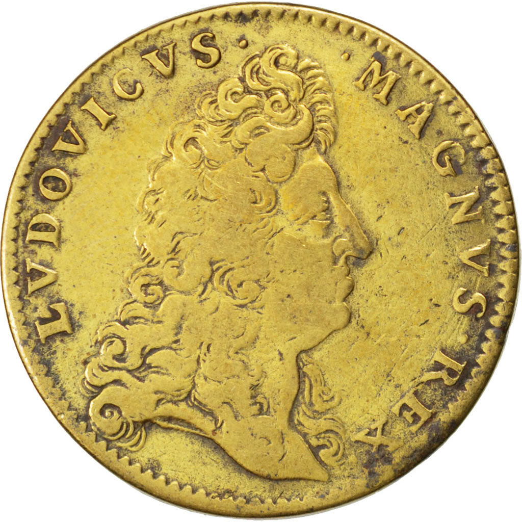 Louis XIV, Galères Royales, Défaite espagnole à Carthagène en Colombie, Jeton, F