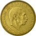 Coin, Denmark, Christian X, Krone, 1942, Copenhagen, VF(30-35), Aluminum-Bronze