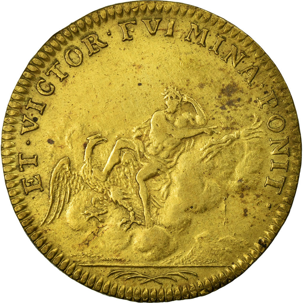 France, Token, Royal, EF(40-45), Copper, Feuardent:12858