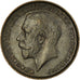 Moneta, Gran Bretagna, George V, Farthing, 1911, MB+, Bronzo, KM:808.1
