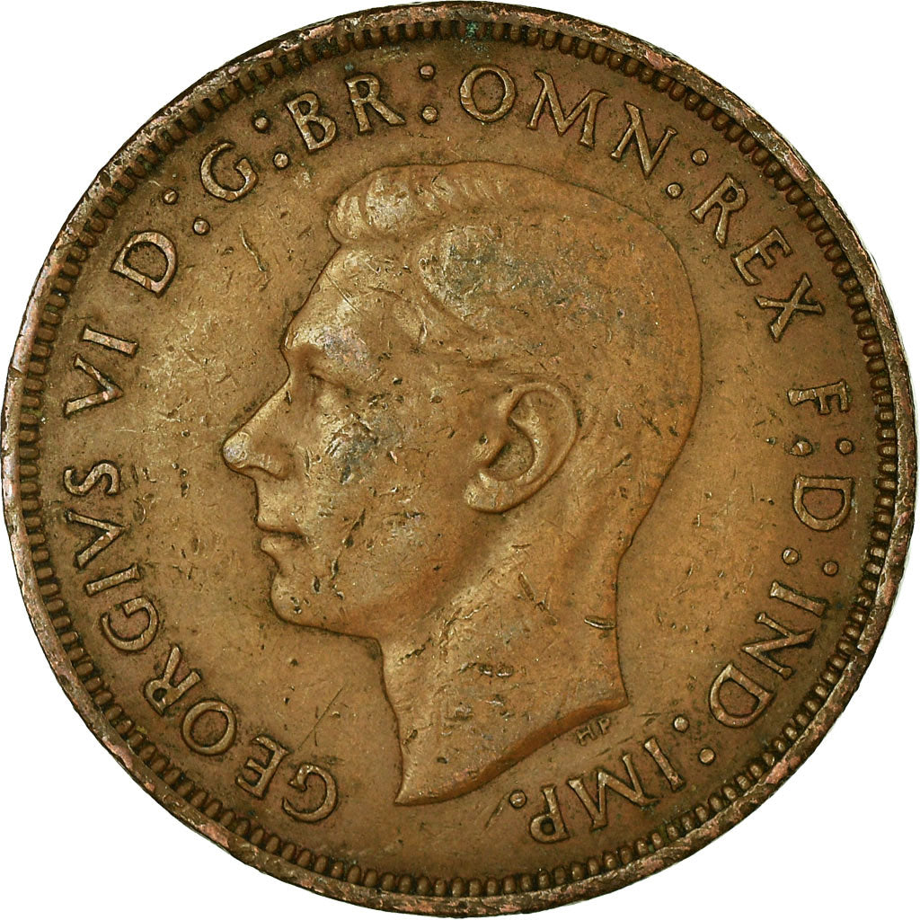 Coin, Great Britain, George VI, Penny, 1940, VF(30-35), Bronze, KM:845