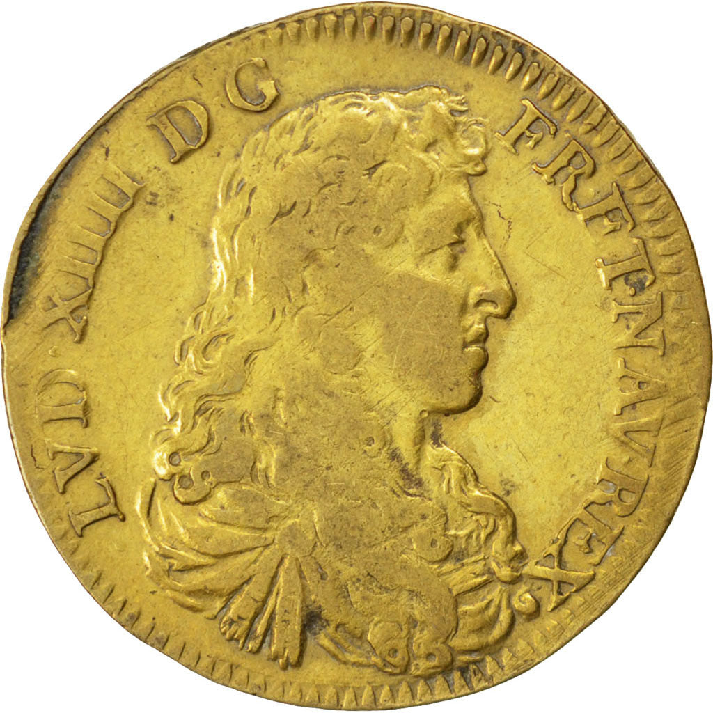 France, Royal, Token, EF(40-45), Copper, 27, Feuardent #663, 5.80