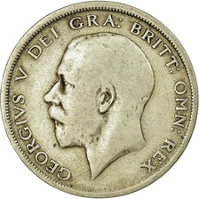 Coin, Great Britain, George V, 1/2 Crown, 1920, VF(30-35), Silver, KM:818.1a