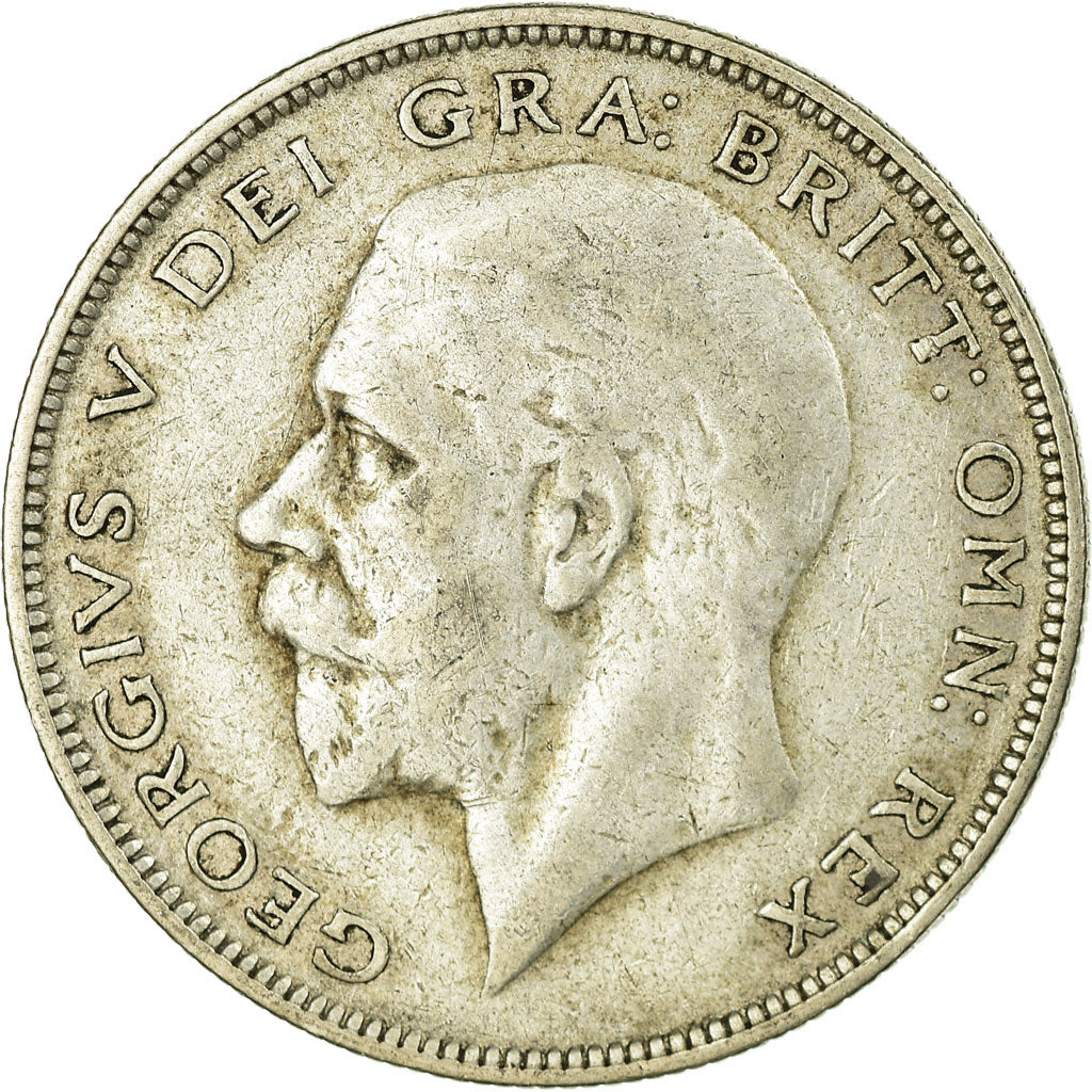 Coin, Great Britain, George V, 1/2 Crown, 1936, VF(30-35), Silver, KM:835