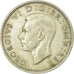Coin, Great Britain, George VI, 1/2 Crown, 1945, VF(30-35), Silver, KM:856