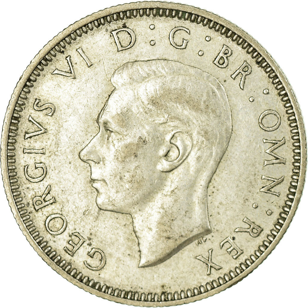 Coin, Great Britain, George VI, Shilling, 1946, VF(30-35), Silver, KM:854