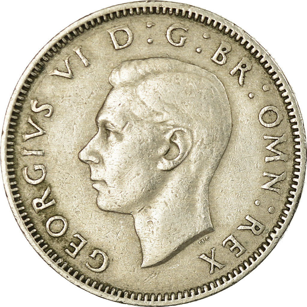 Monnaie, Grande-Bretagne, George VI, Shilling, 1947, TTB, Copper-nickel, KM:864
