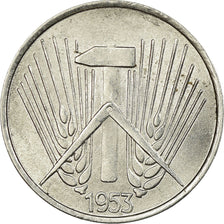 Coin, GERMAN-DEMOCRATIC REPUBLIC, Pfennig, 1953, Berlin, EF(40-45), Aluminum