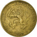 Coin, Czechoslovakia, Koruna, 1959, VF(30-35), Aluminum-Bronze, KM:46