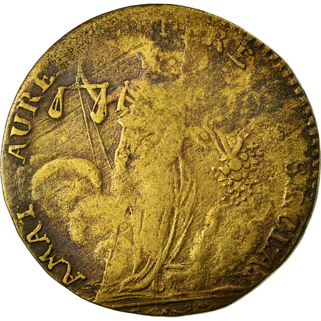 France, Token, Royal, AU(55-58), Copper