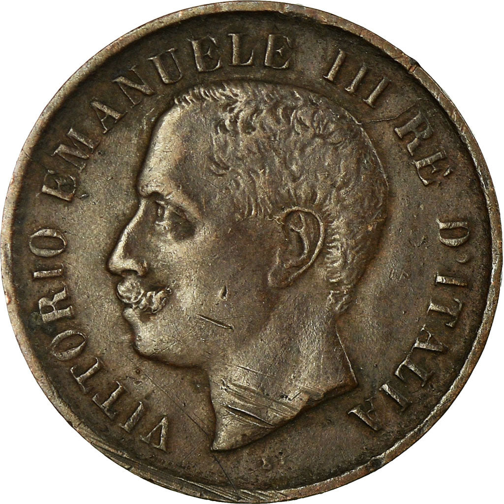 Coin, Italy, Vittorio Emanuele III, Centesimo, 1904, Rome, EF(40-45), Bronze