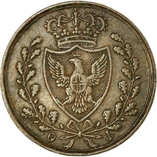 Monnaie, États italiens, SARDINIA, Carlo Felice, Centesimo, 1826, Genoa, TTB