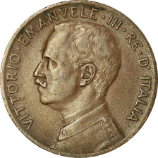Monnaie, Italie, Vittorio Emanuele III, 2 Centesimi, 1908, Rome, TTB, Bronze
