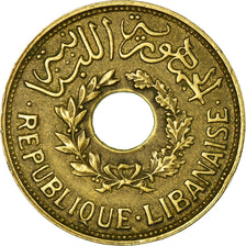 Coin, Lebanon, 2-1/2 Piastres, 1940, Paris, EF(40-45), Aluminum-Bronze, KM:10