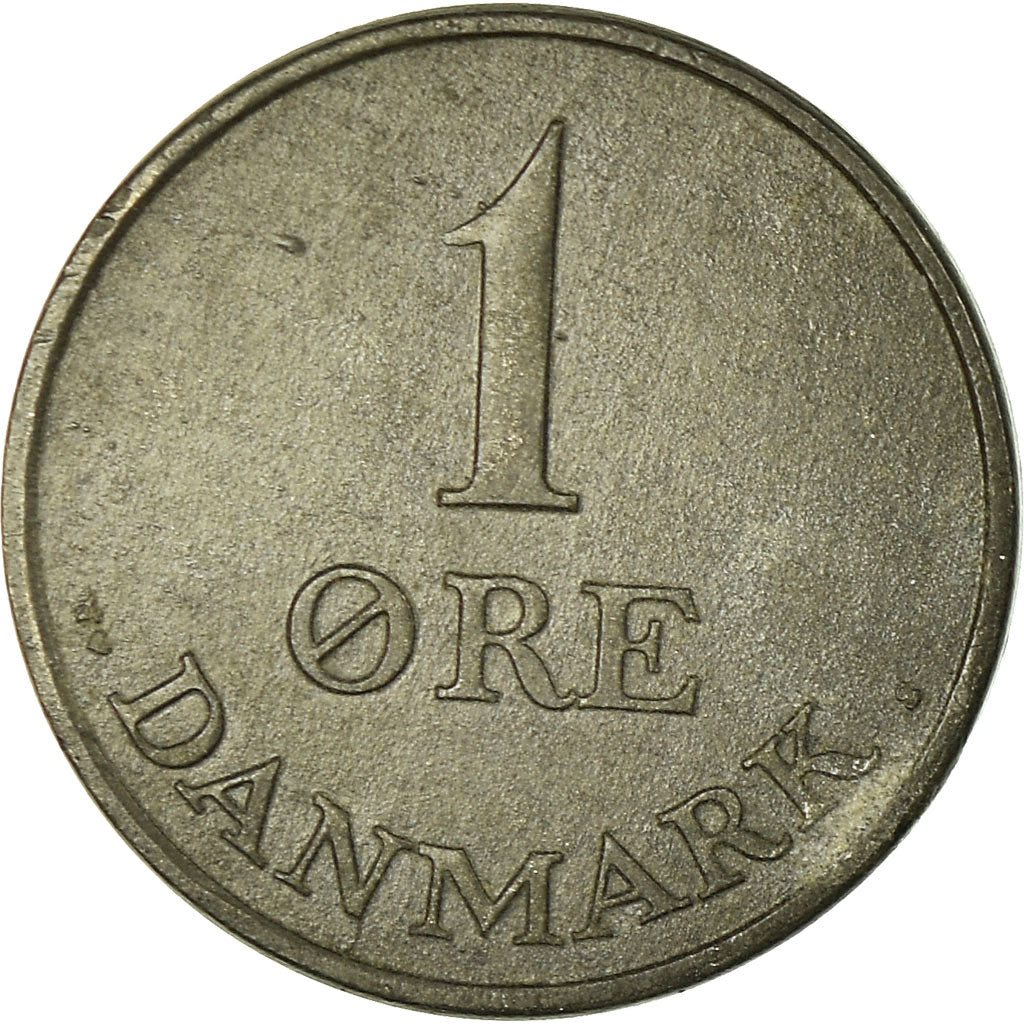 Coin, Denmark, Frederik IX, Ore, 1949, Copenhagen, VF(30-35), Zinc, KM:839.1