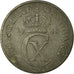 Coin, Denmark, Christian X, 5 Öre, 1945, Copenhagen, VF(30-35), Zinc, KM:834a