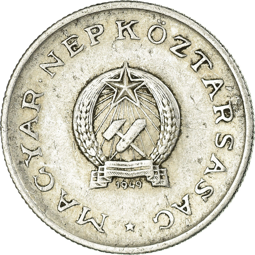 Coin, Hungary, Forint, 1949, Budapest, VF(30-35), Aluminum, KM:545