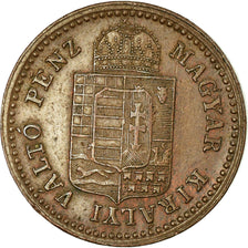 Coin, Hungary, Franz Joseph I, Krajczar, 1883, Kremnitz, EF(40-45), Copper