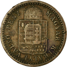Coin, Hungary, Franz Joseph I, Krajczar, 1891, Kremnitz, VF(30-35), Copper
