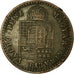 Moneta, Węgry, Franz Joseph I, 5/10 Krajczar, 1882, Kremnitz, VF(30-35)