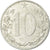 Moneda, Checoslovaquia, 10 Haleru, 1953, BC+, Aluminio, KM:38