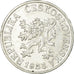 Coin, Czechoslovakia, 25 Haleru, 1953, VF(30-35), Aluminum, KM:39
