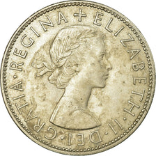 Coin, Great Britain, Elizabeth II, 1/2 Crown, 1964, VF(30-35), Copper-nickel