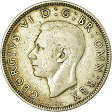 Coin, Great Britain, George VI, Florin, Two Shillings, 1942, VF(20-25), Silver