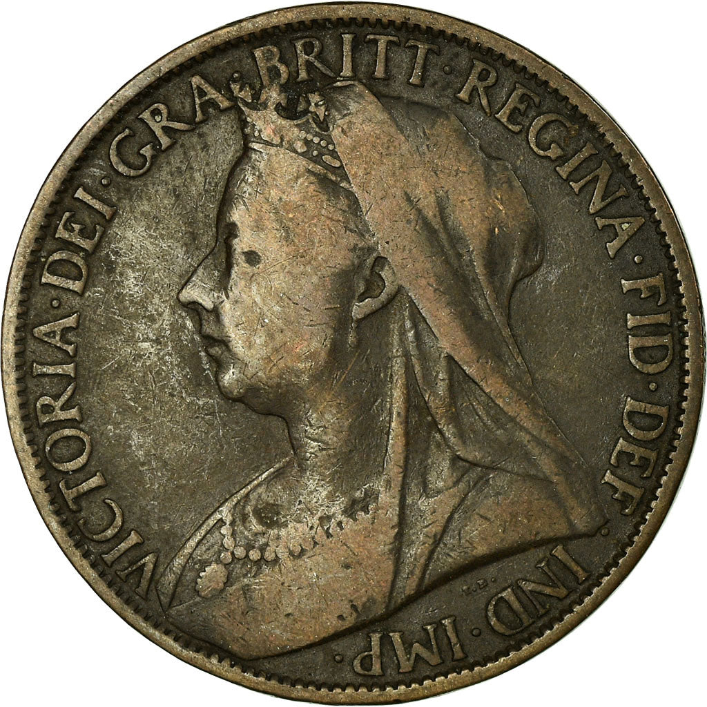 Monnaie, Grande-Bretagne, Victoria, Penny, 1898, TB+, Bronze, KM:790